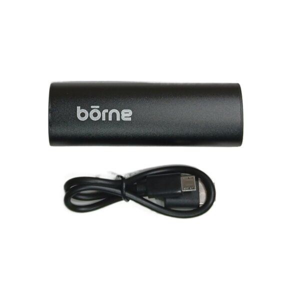 Borne Power Bank Portable USB Charger 5V 2200 mAh Lithium Battery Black Slim New - Picture 4 of 4